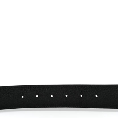 Gucci Textured Calfskin Double G 40mm Belt 90 36 Black 4 of 5