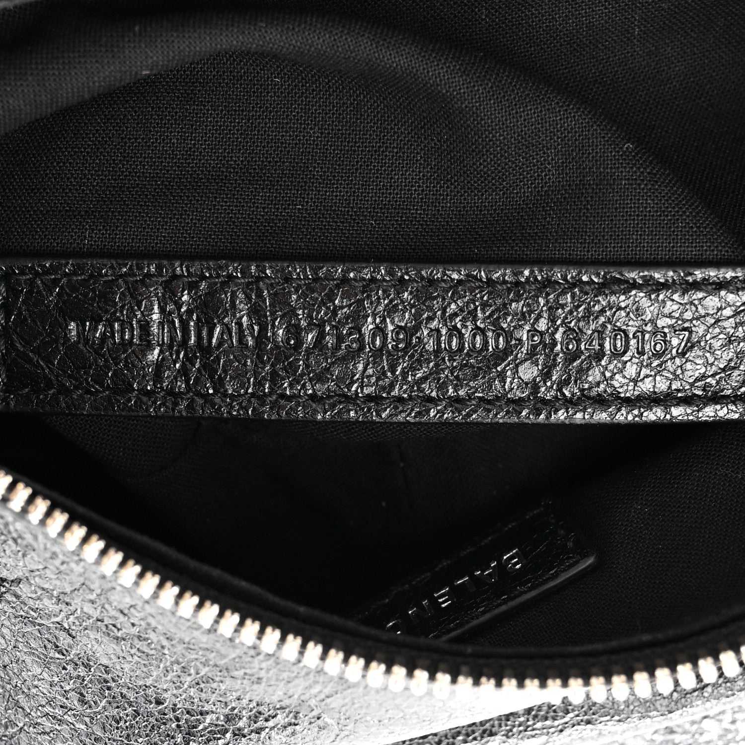 Balenciaga Agneau Arena Le Cagole Shoulder Bag XS Black 7 of 10