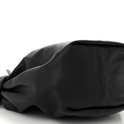 Bottega Veneta Nappa Mini Double Knot Bag Black 9 of 10