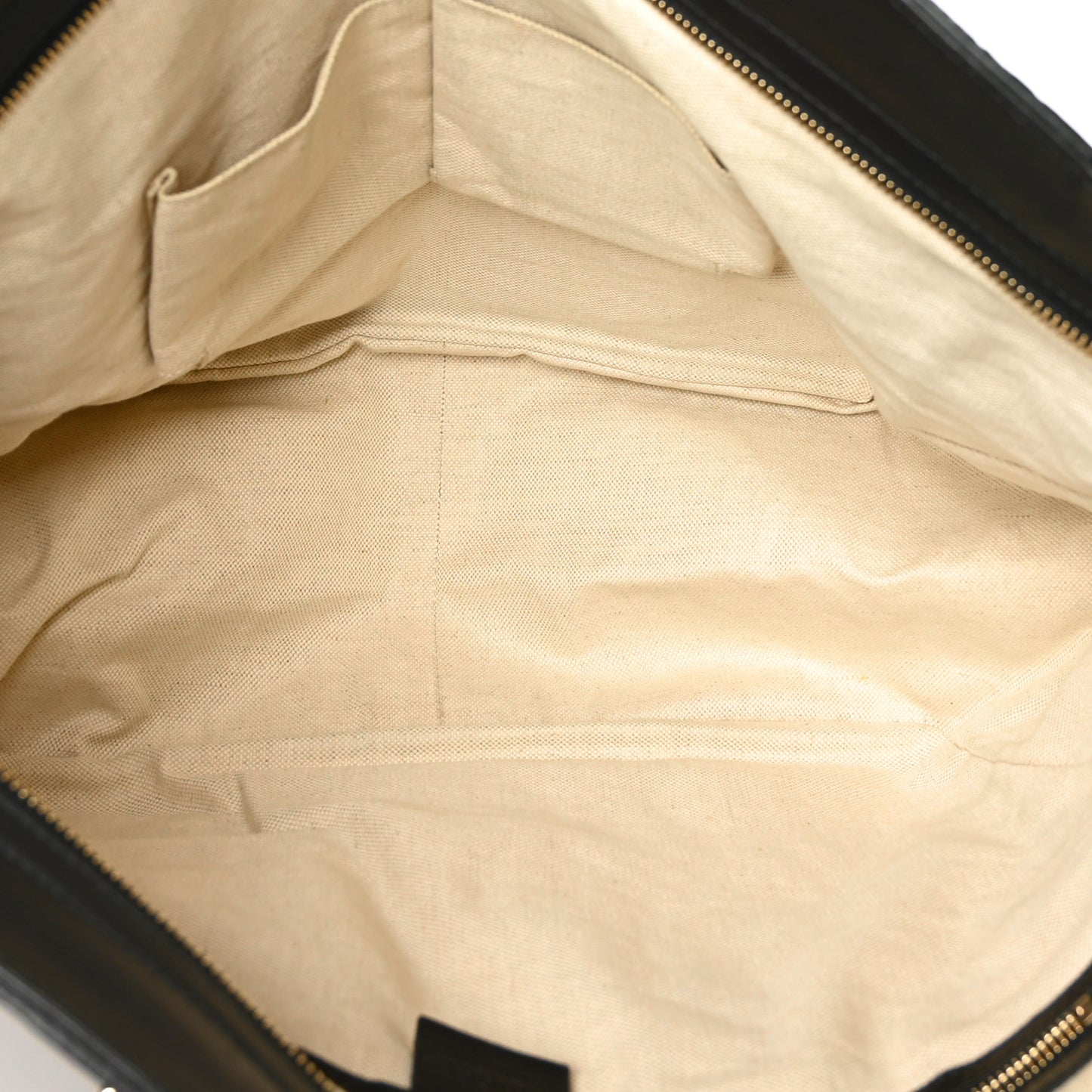 Guccissima Medium Bree Zippered Tote Black