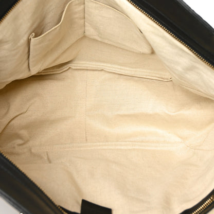 Gucci Guccissima Medium Bree Zippered Tote Black 5 of 8