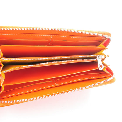 Goyard Goyardine Matignon Zip Around GM Wallet Orange 5 of 6