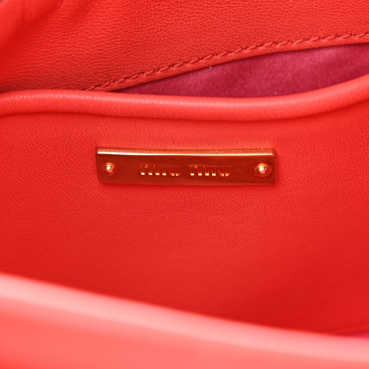 Nappa Matelasse Crossbody Lacca