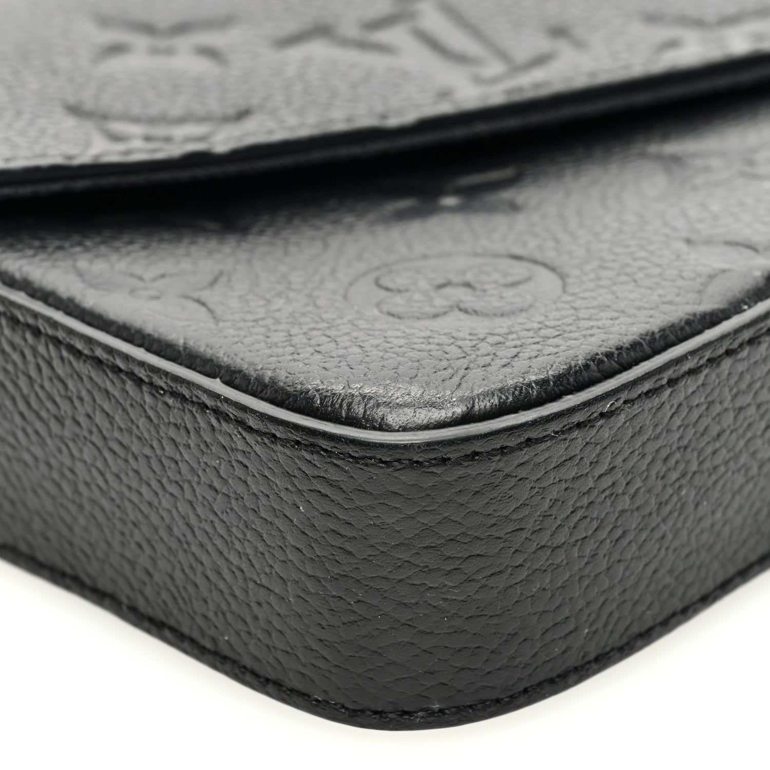 Louis Vuitton Empreinte Pochette Felicie Chain Wallet Black 8 of 9