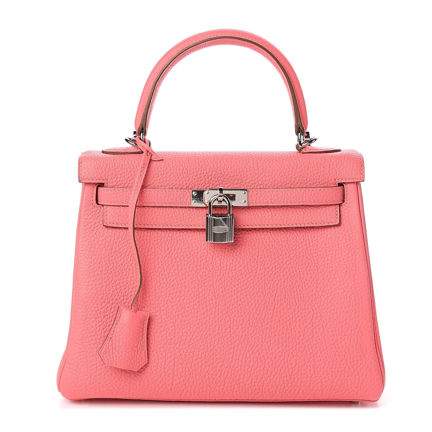 Hermes Togo Kelly Retourne 25 Rose Lipstick 1 of 33