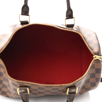 Louis Vuitton Damier Ebene Speedy Bandouliere 35 5 of 16