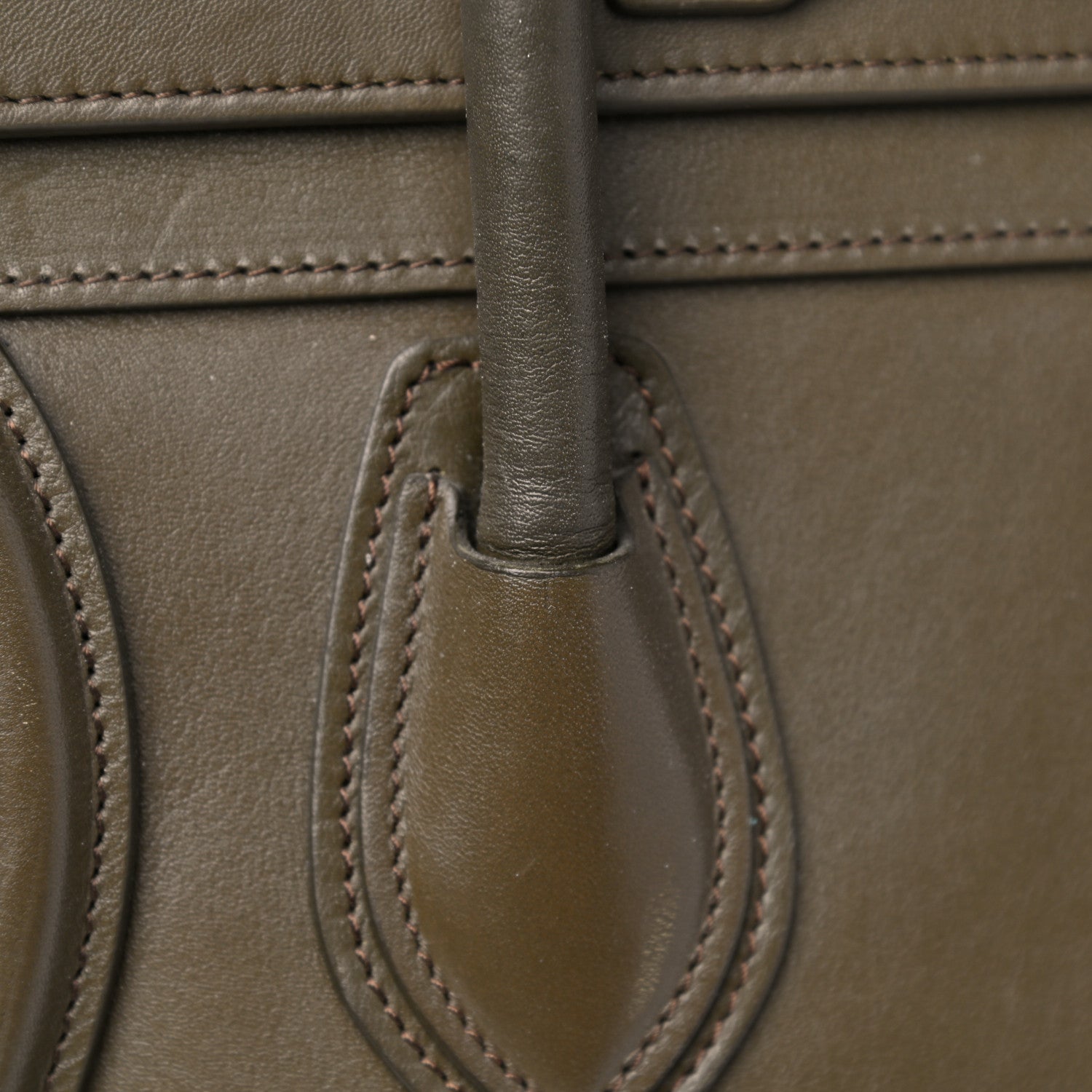 Celine Smooth Calfskin Micro Luggage Jungle 18 of 20