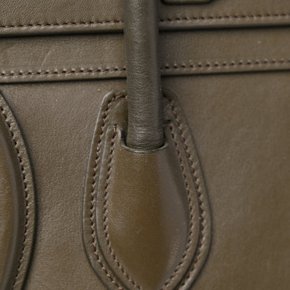 Celine Smooth Calfskin Micro Luggage Jungle 18 of 20