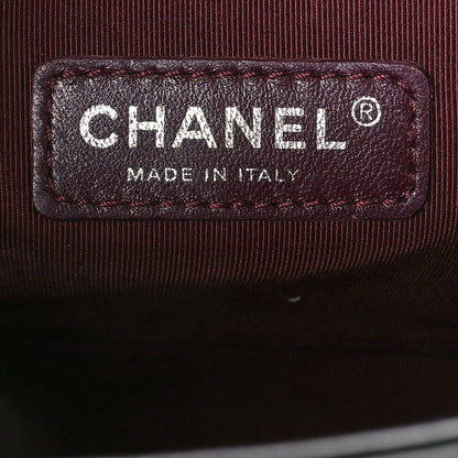 Chanel Calfskin Horizontal Quilted New Medium Boy Flap Black 6 of 10