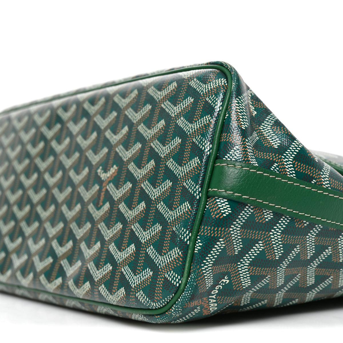 Goyardine Capetien Messenger Bag Green