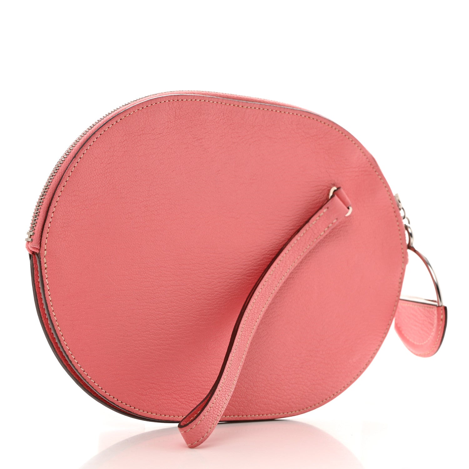 Hermes Chevre Mysore In-The-Loop-To-Go Pochette Rose Lipstick 3 of 7