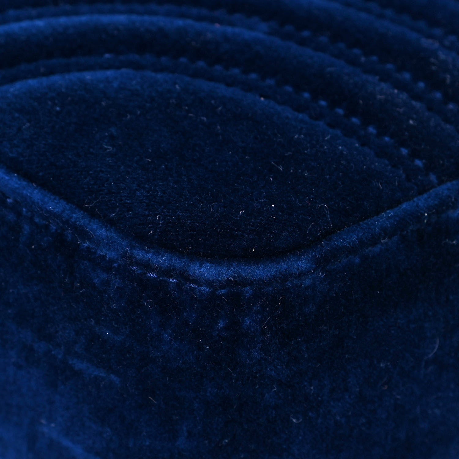 Gucci Velvet Matelasse Medium GG Marmont Shoulder Bag Cobalt Blue 10 of 12