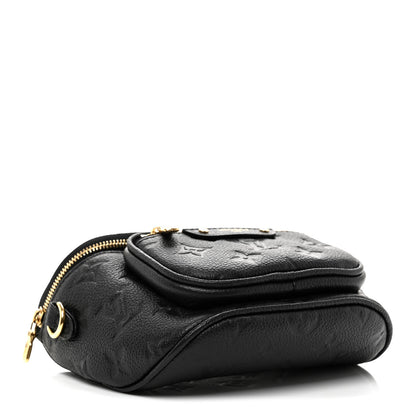 Louis Vuitton Empreinte Mini Bumbag Black 3 of 9