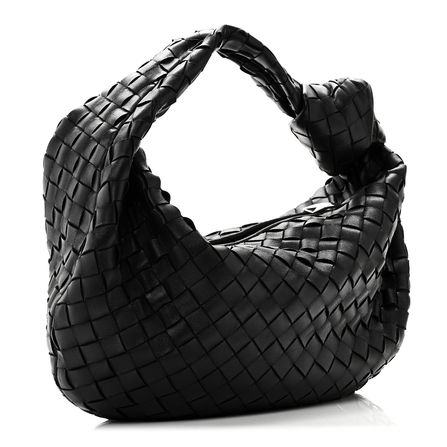 Bottega Veneta Nappa Intrecciato Teen Jodie Hobo Black 3 of 10