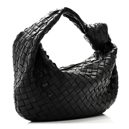 Bottega Veneta Nappa Intrecciato Teen Jodie Hobo Black 3 of 10