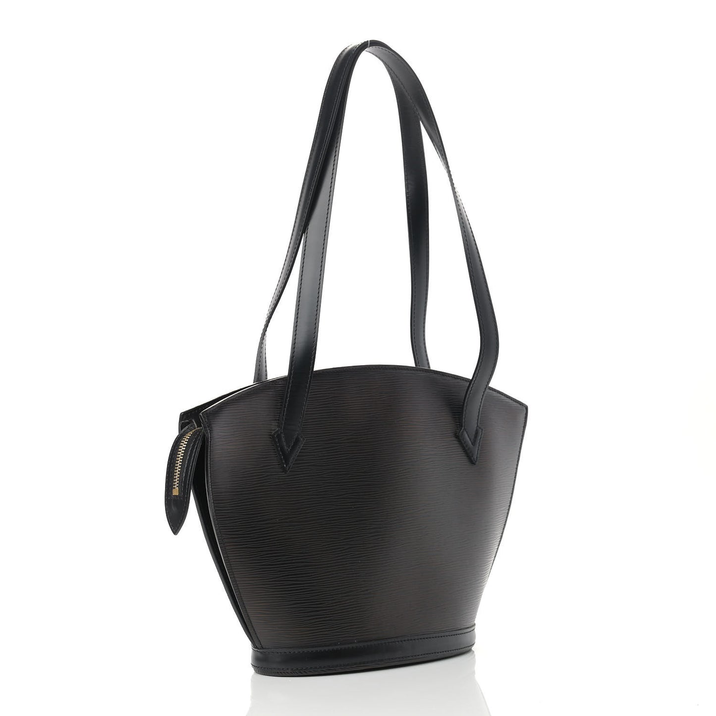 Epi Saint Jacques PM Long Straps Black