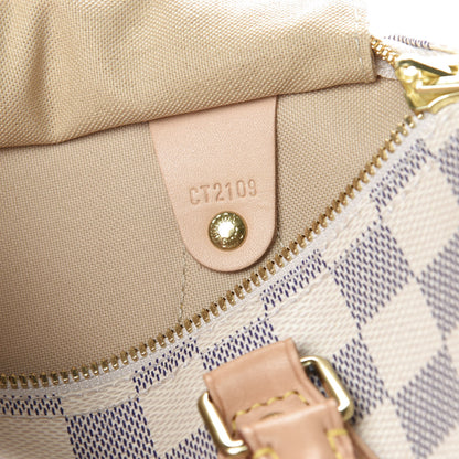 Louis Vuitton Damier Azur Speedy Bandouliere 25 7 of 10