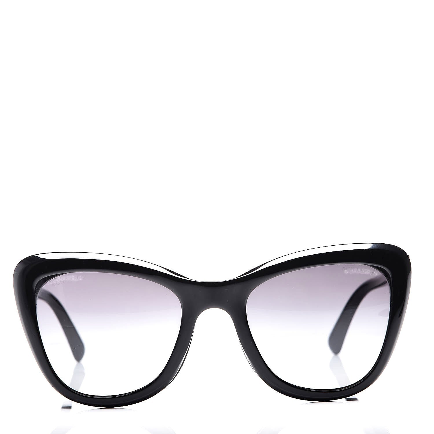 Chanel Clip On Sunglasses 5393 Black Burgundy 7 of 16