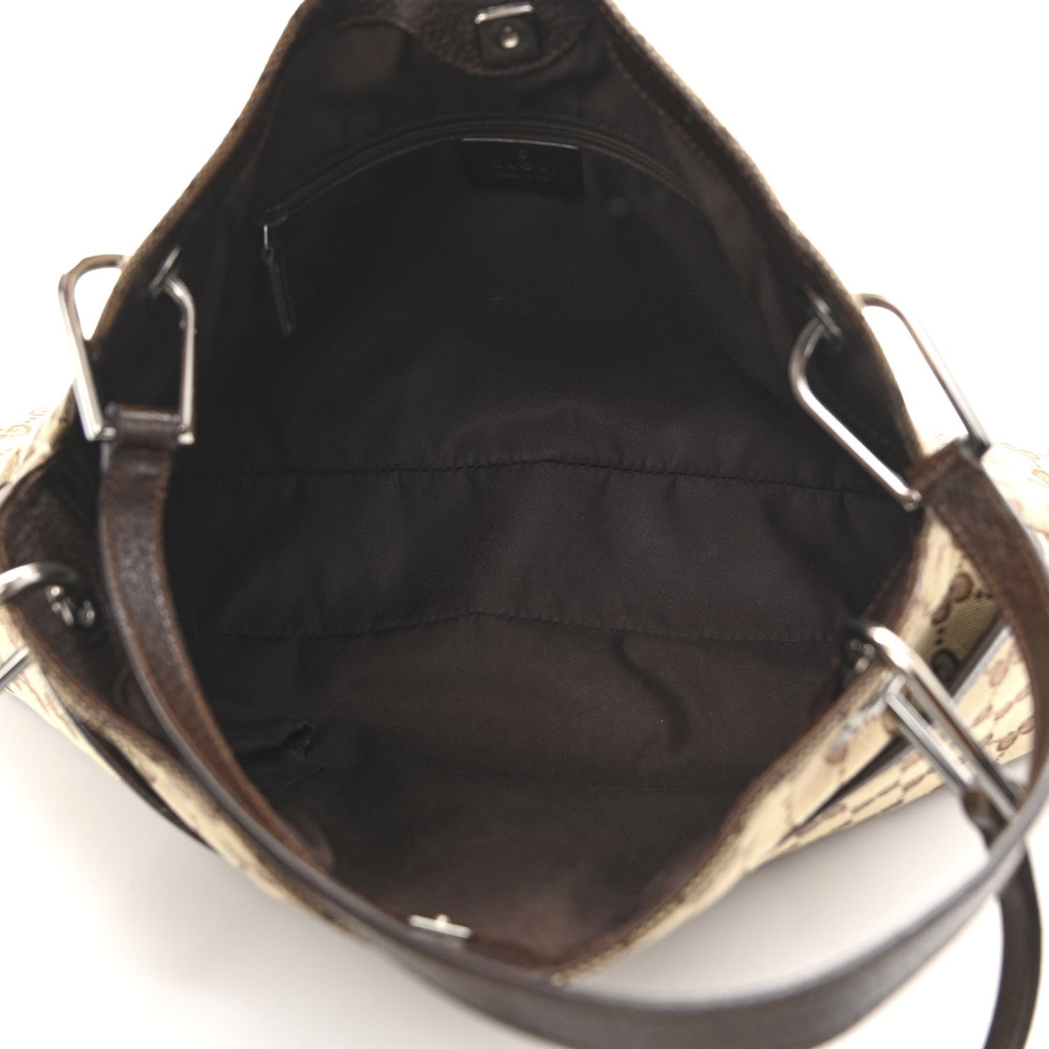 Gucci Monogram Medium Eclipse Shoulder Bag Dark Brown 4 of 9