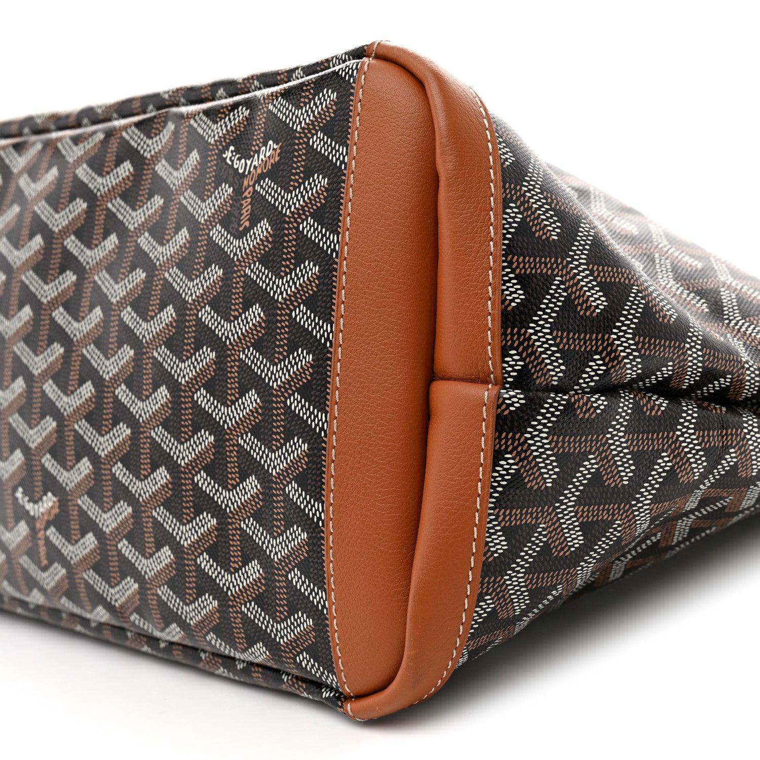 Goyard Goyardine Artois MM Black Gold 10 of 11
