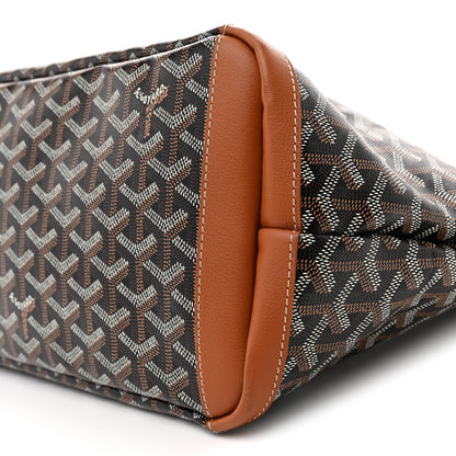 Goyard Goyardine Artois MM Black Gold 10 of 11