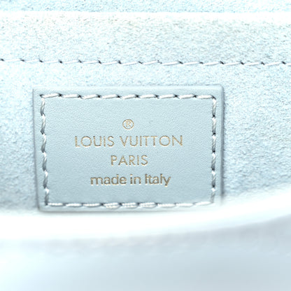 Louis Vuitton Calfskin New Wave Chain PM Porcelain Blue 6 of 10