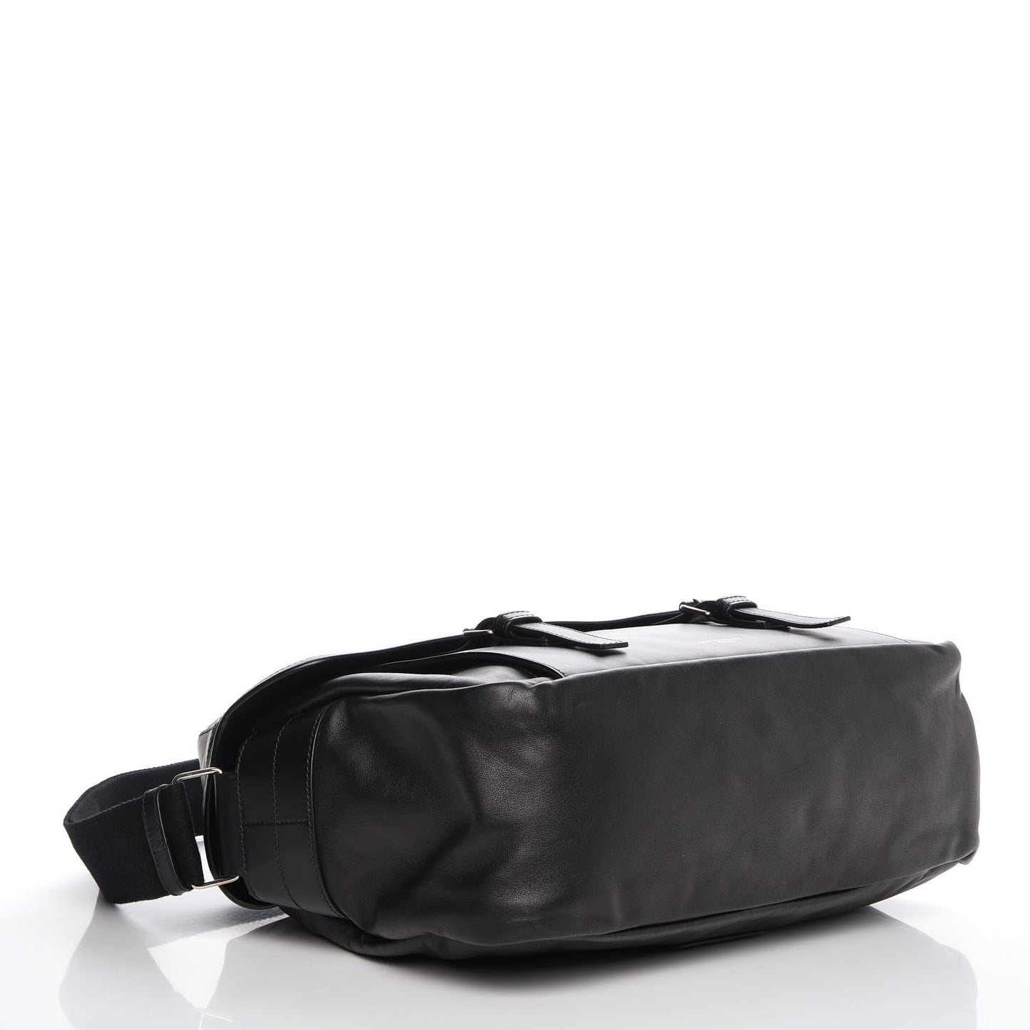 Calfskin Rider Messenger Bag Black