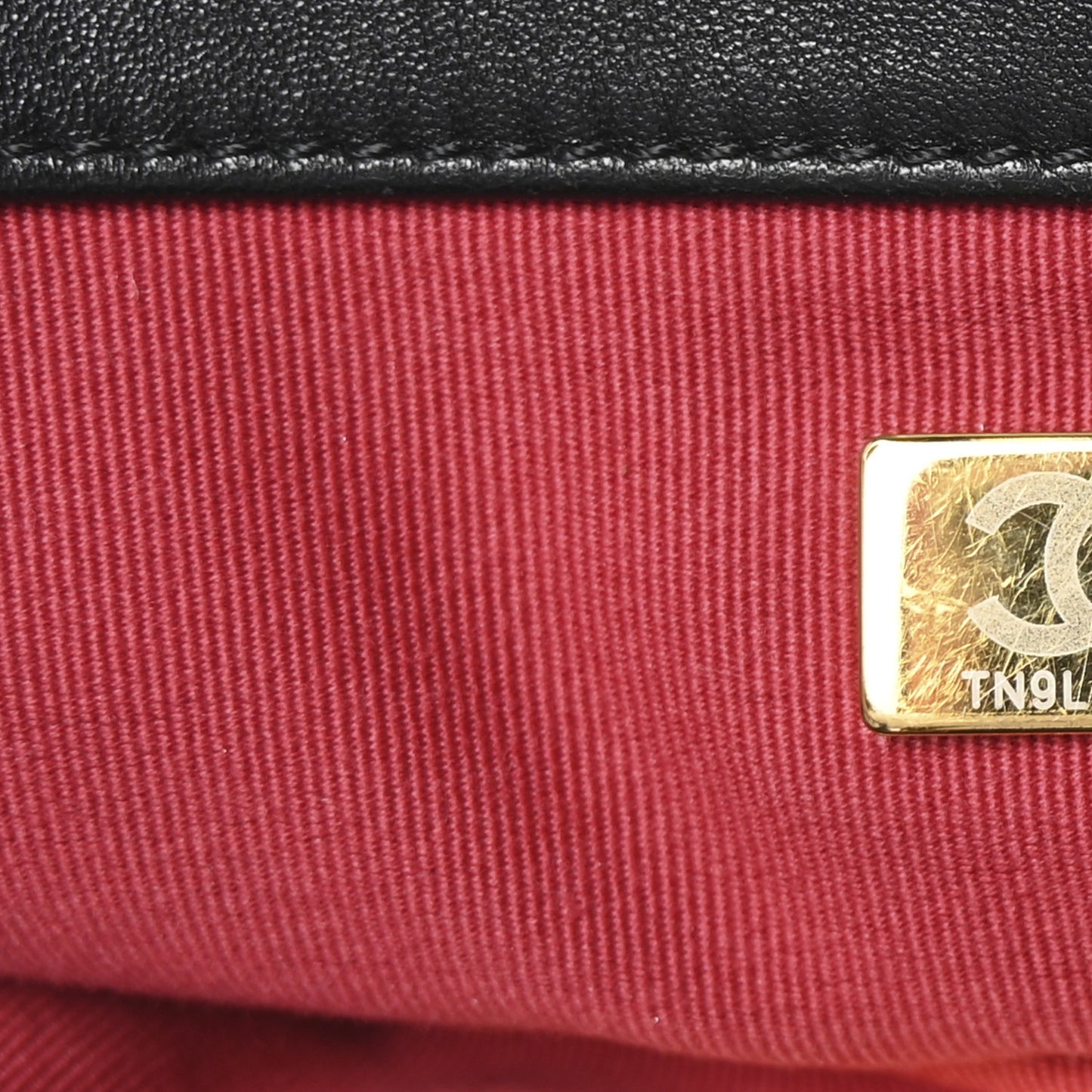 Lambskin Quilted Chanel 19 Shopping Bag Black