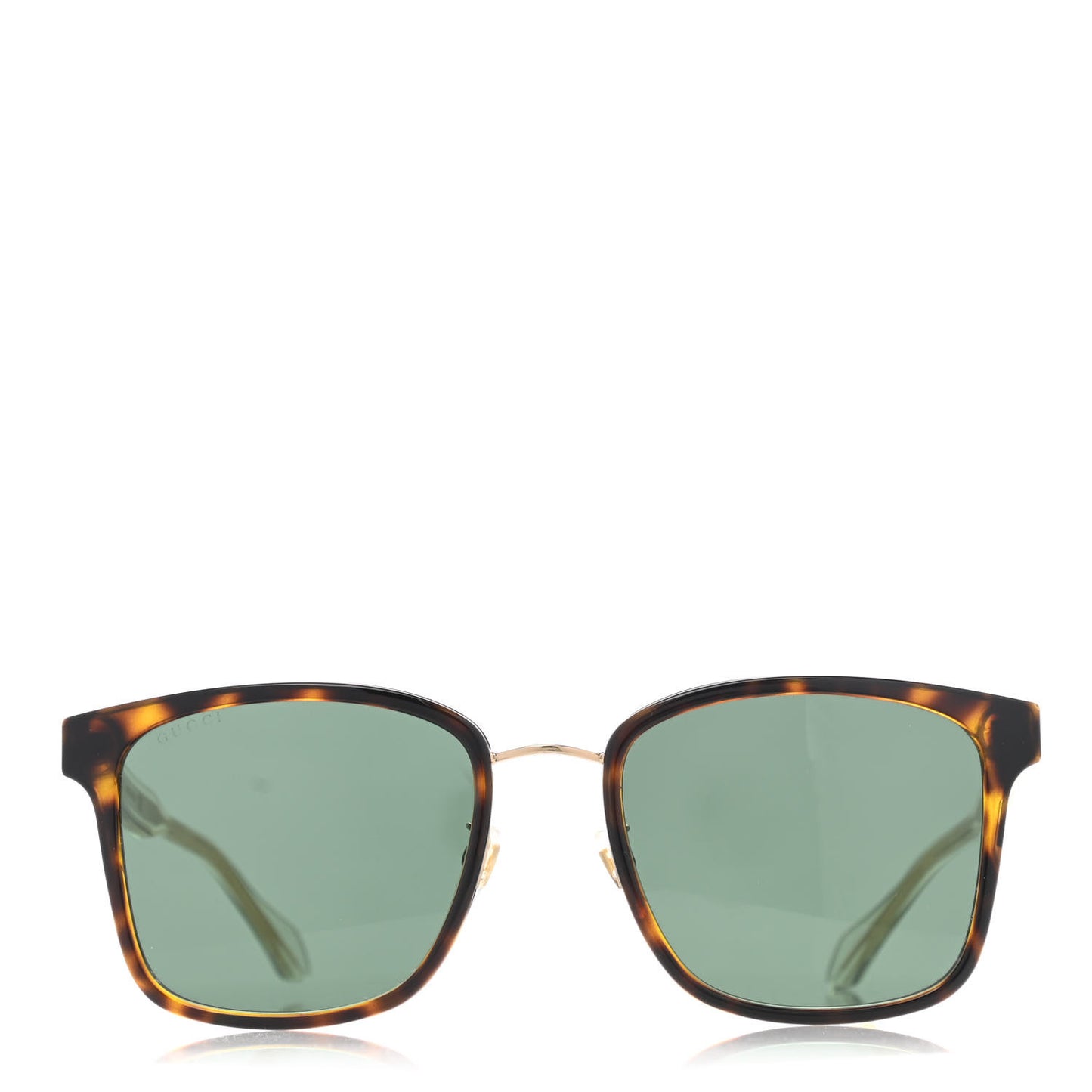 Acetate Specialized Fit Square Sunglasses GG0563SK Havana