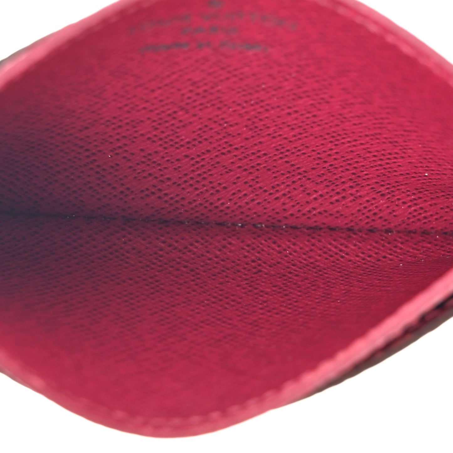 Monogram Card Holder Fuchsia