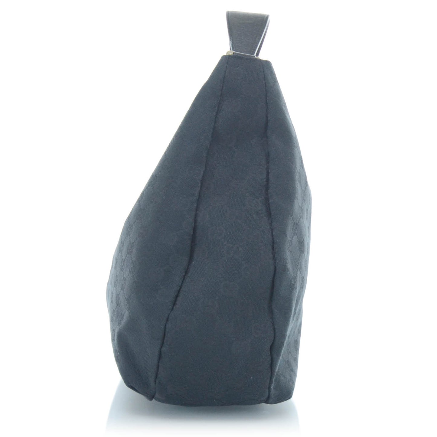 Monogram Ladies Web Large Hobo Black