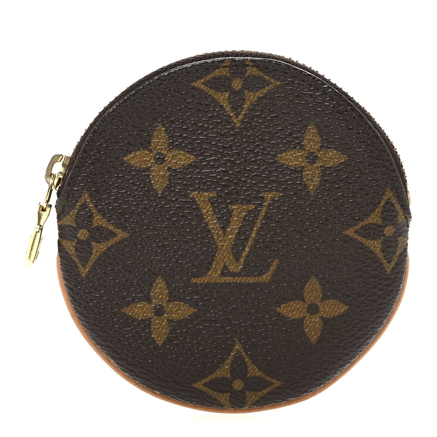 Monogram Round Coin Purse