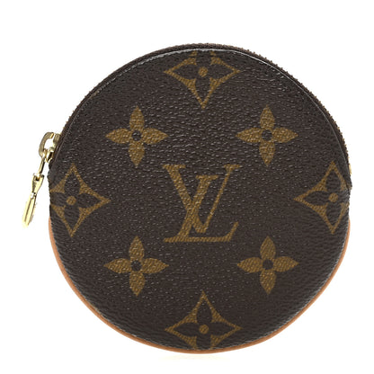 Louis Vuitton Monogram Round Coin Purse 1 of 8