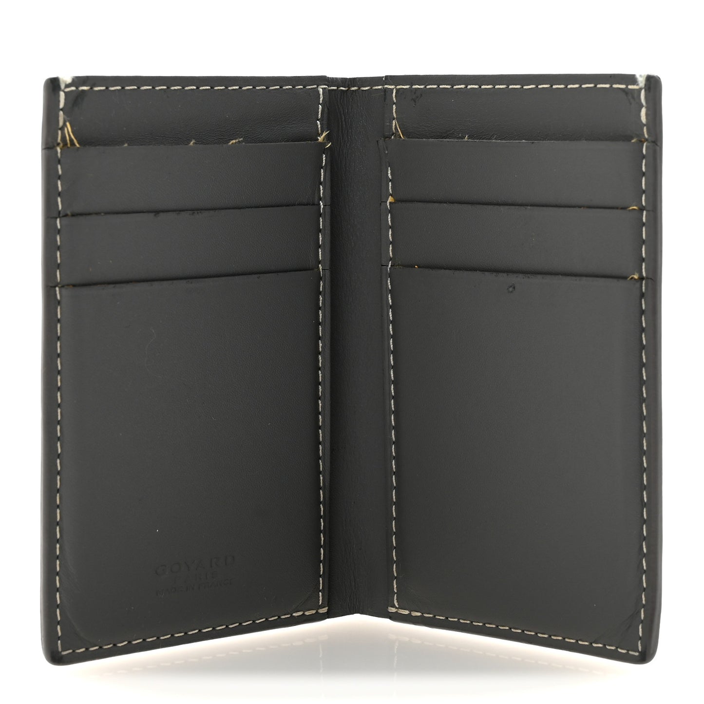 Goyardine Saint Pierre Card Holder Grey