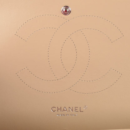 Chanel Caviar Quilted Jumbo Double Flap Beige Clair 6 of 8