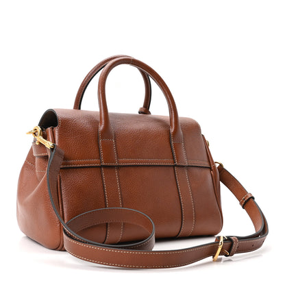 Mulberry Classic Grain Small Bayswater Satchel Oak 3 of 10