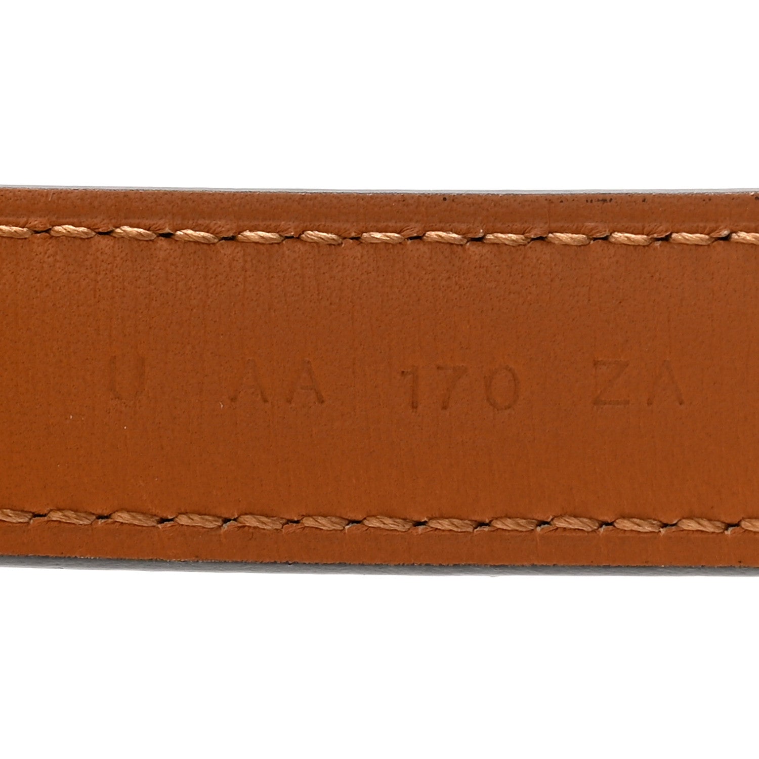 Hermes Epsom Perforated Kelly Garden Party 18 Belt Jaune Citron 4 of 5