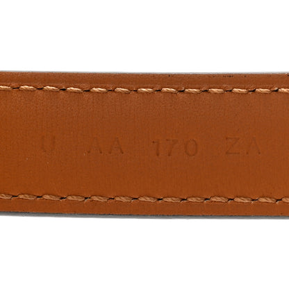 Hermes Epsom Perforated Kelly Garden Party 18 Belt Jaune Citron 4 of 5