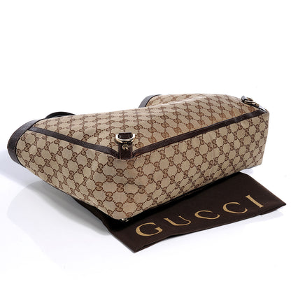 Gucci Monogram Large Abbey Tote Ebony 4 of 7