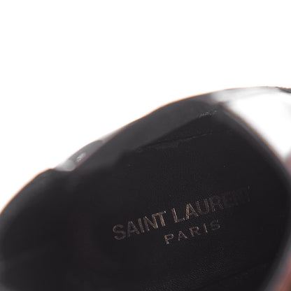 Saint Laurent Patent Opyum Booties 38 Black 11 of 12