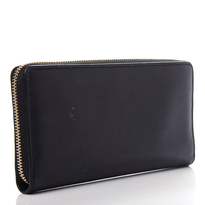 Gucci Calfskin Betty Zip Around Wallet Black 3 of 6