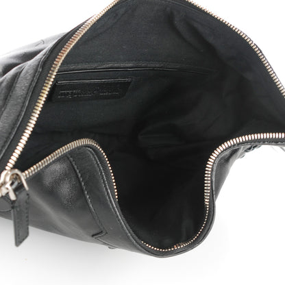 Alexander McQueen Lambskin Lace Up De Manta Clutch Black 5 of 7