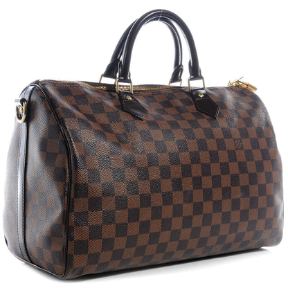 Louis Vuitton Damier Ebene Speedy Bandouliere 35 3 of 7