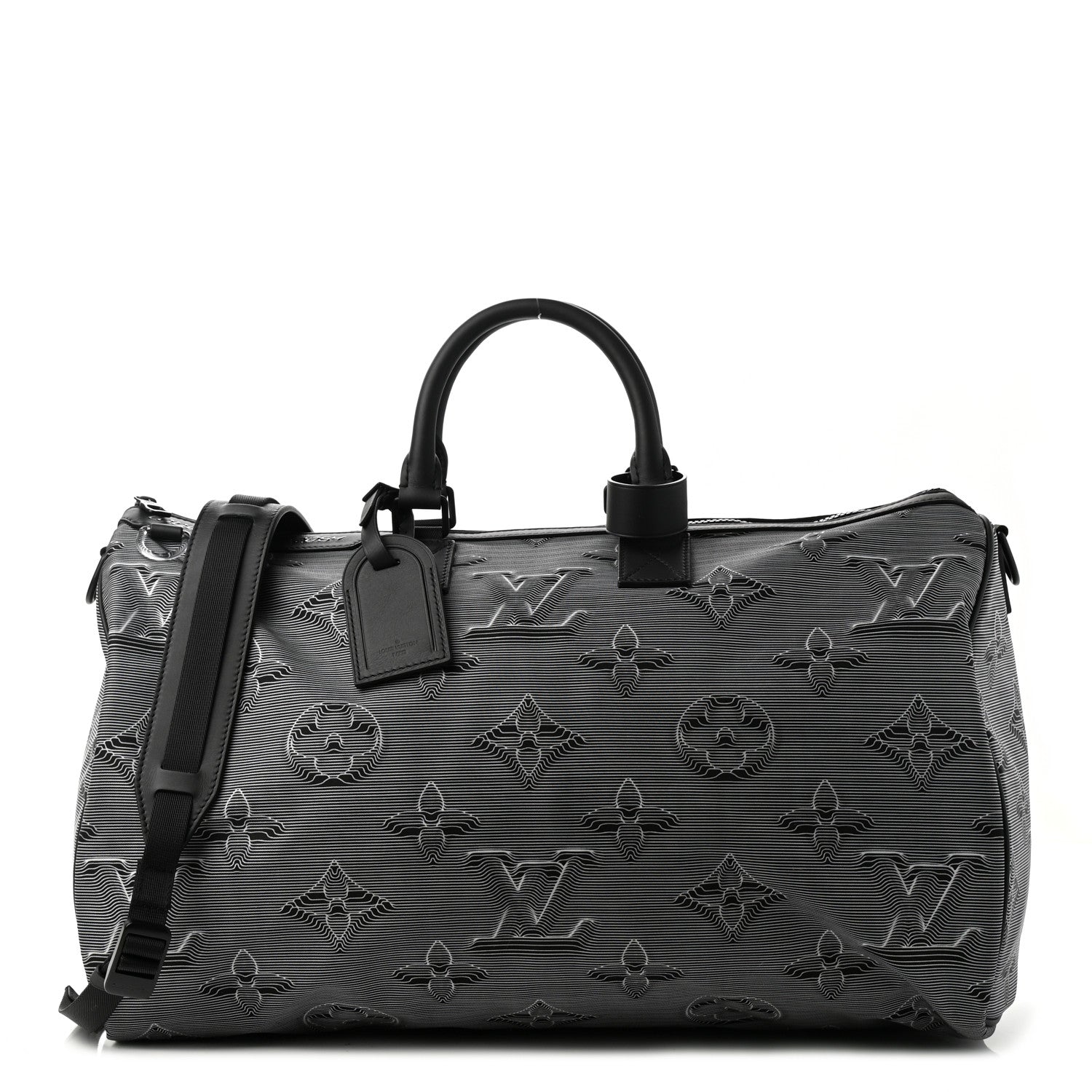Louis Vuitton Monogram 2054 3D Reversible Keepall Bandouliere 50 Multicolor 3 of 16