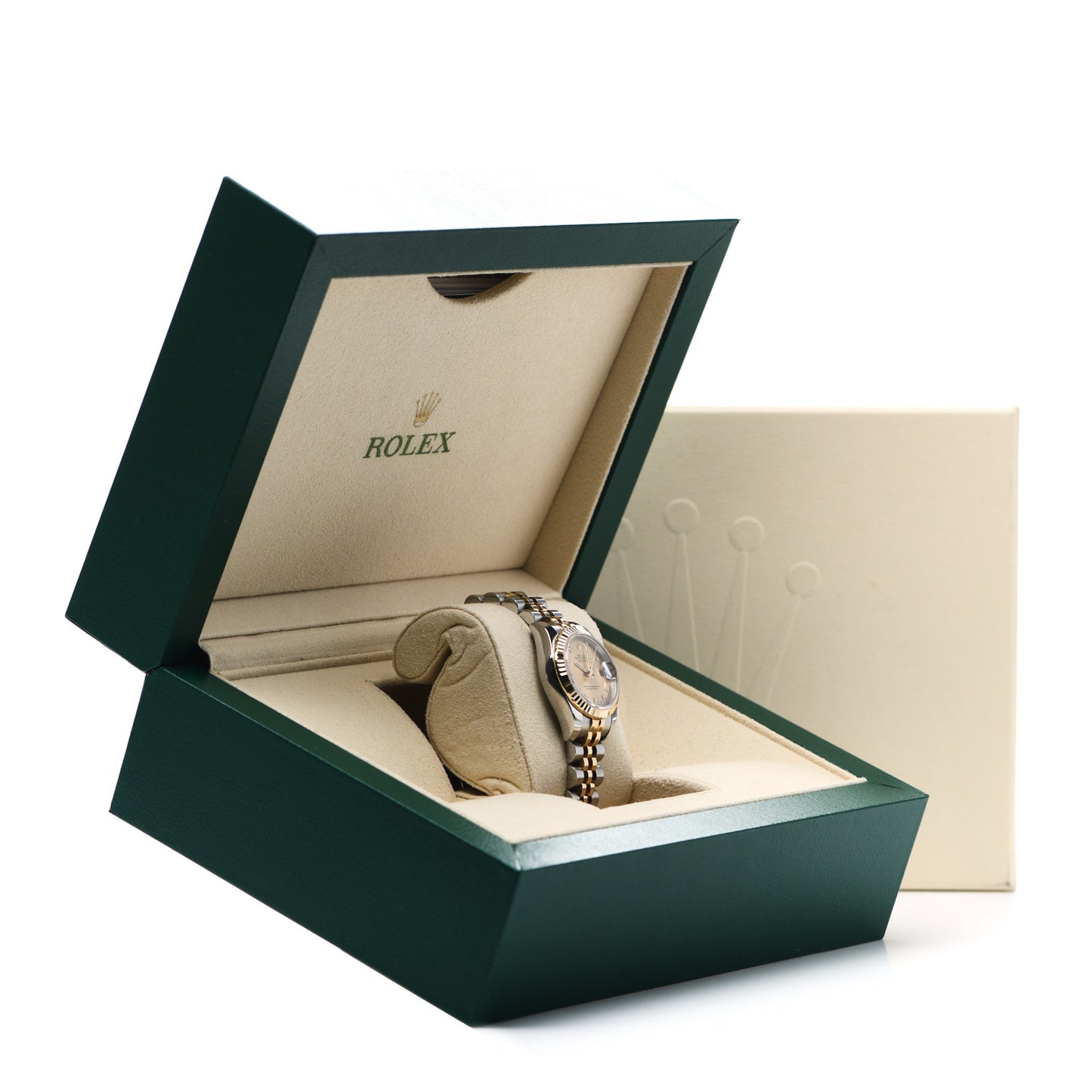 Stainless Steel 18K Yellow Gold 26mm Oyster Perpetual Datejust Watch Champagne Roman 179173