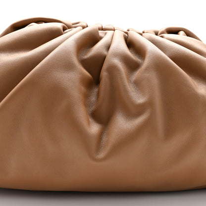 Bottega Veneta Smooth Butter Calf The Pouch Oversized Clutch Cammello 8 of 10