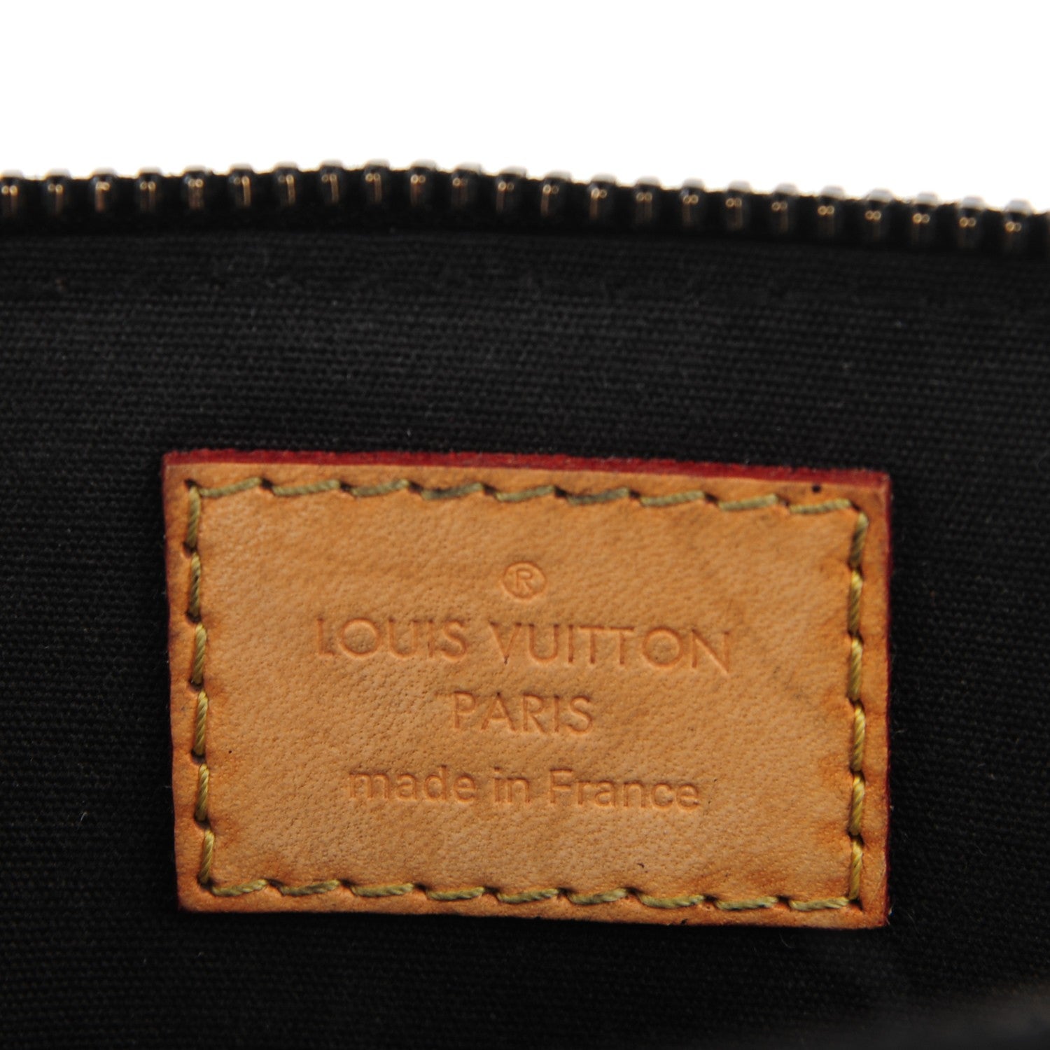 Louis Vuitton Vernis Alma BB Noir Magnetique 6 of 7