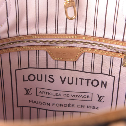 Louis Vuitton Monogram Neo Neverfull MM Rose Ballerine 8 of 20