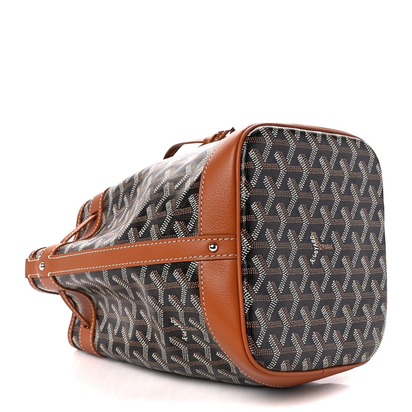 Goyardine Petit Flot Bucket Bag PM Black Gold