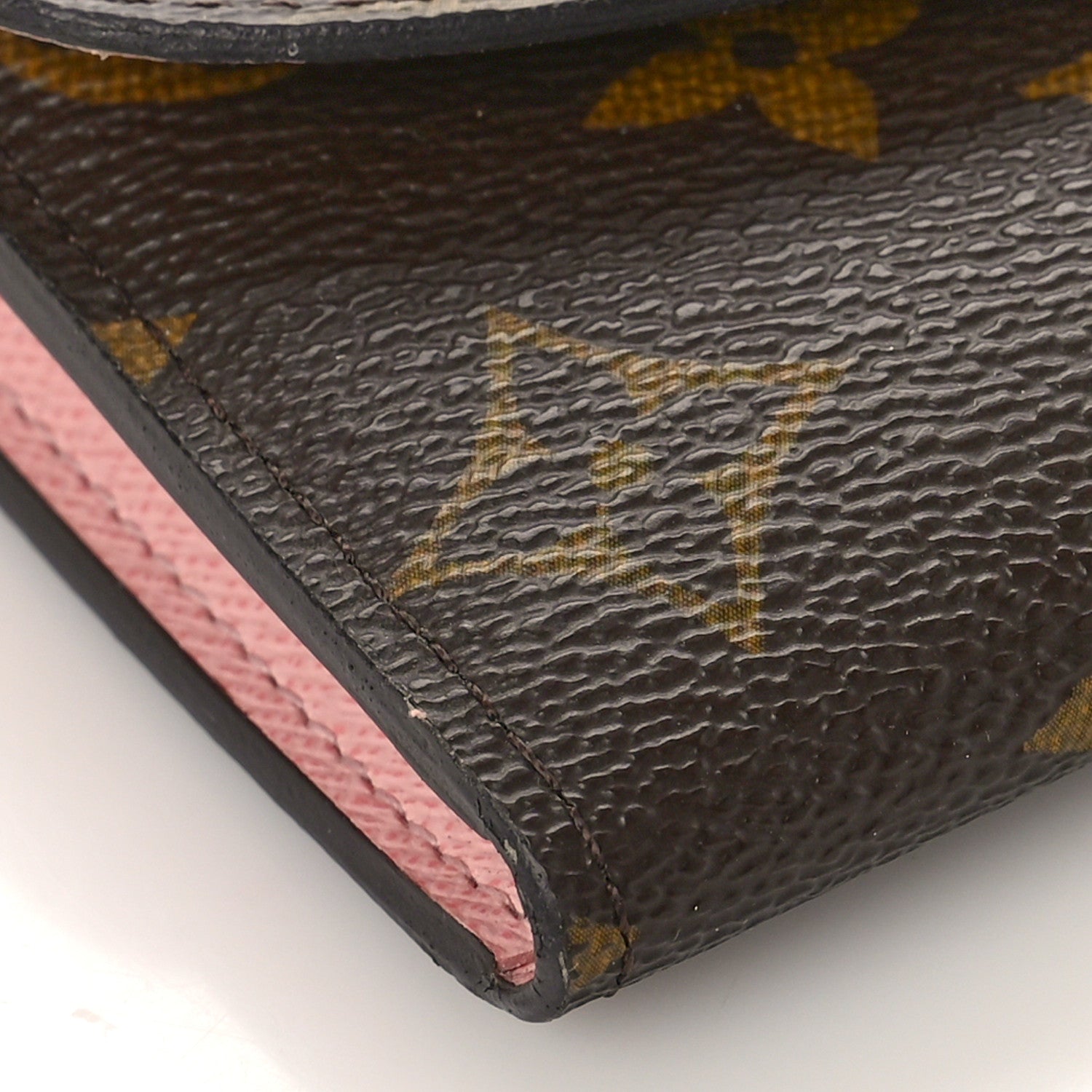 Louis Vuitton Monogram Emilie Wallet Rose Ballerine 7 of 9